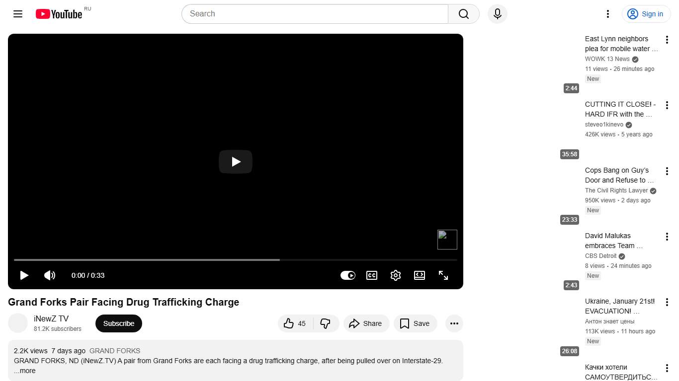 Grand Forks Pair Facing Drug Trafficking Charge - YouTube